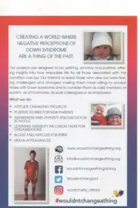 Wouldn't Change A Thing Facts Leaflet