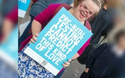 Press release – Pressure mounts on NI political leaders as over 1500 people with Down’s syndrome and their families call for law change